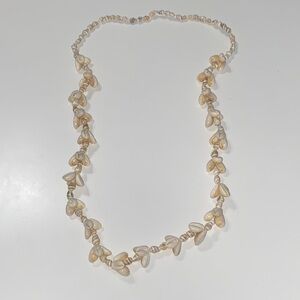 Vintage Shell Long Necklace